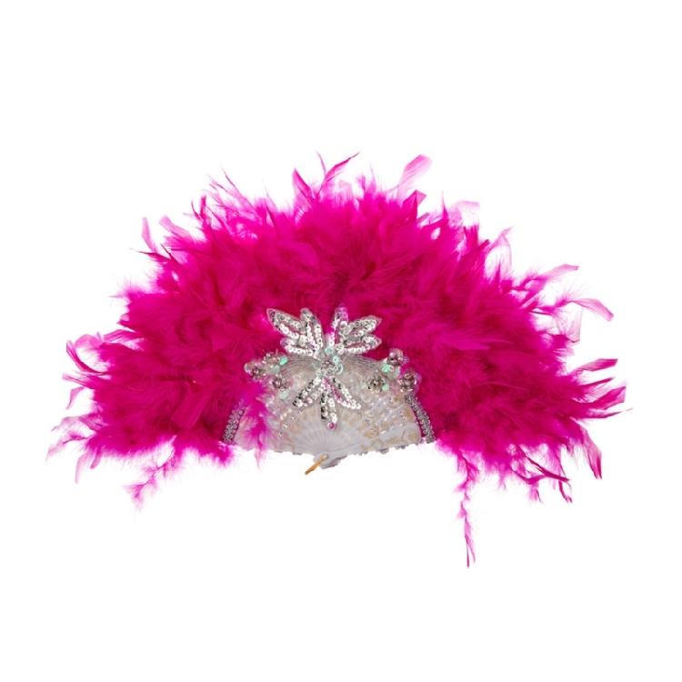 Wedding Dance Hand Fan Party Props Feather Foldings Fan for Woman Dance Fan