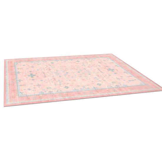 Retro Entrance Rug Ethnic Style Doormat Farmhouse Non-Slip Floor Mat Absorbent Living Room Rug for Entryway Kitchen Bathroom