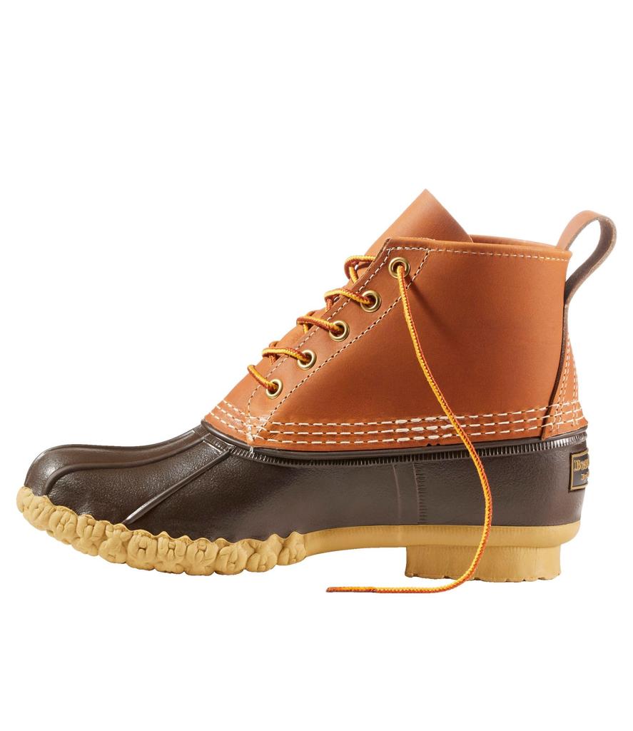 Bean 6 Medium B x 6in Boot 1000236365 L.L.Bean Women's Boots, inches, 1/2in (23.5cm), Tan/Bean Brown/Gum, Brown,