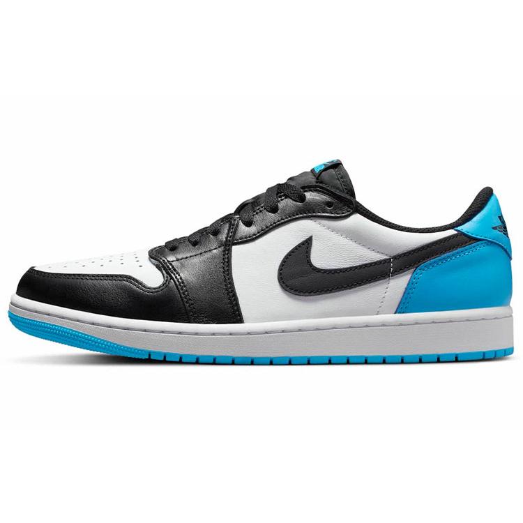 

JORDAN 1 Retro Low Og Black Dark Powder Blue 45