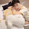 Kawaii Cat Butt Plush Pillow - Soft Fluffy Stuffed Animal Cushion Sofa Bedroom Office Home Decor Festival Gift For Women Girls