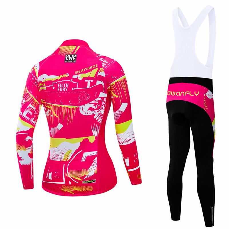 2026 Autumn Breathable Cycling Suit Set  Wear Long-sleeved Road Bike Spring  Quick-drying Breathable Long-sleeved Suit Women Cycling Wear