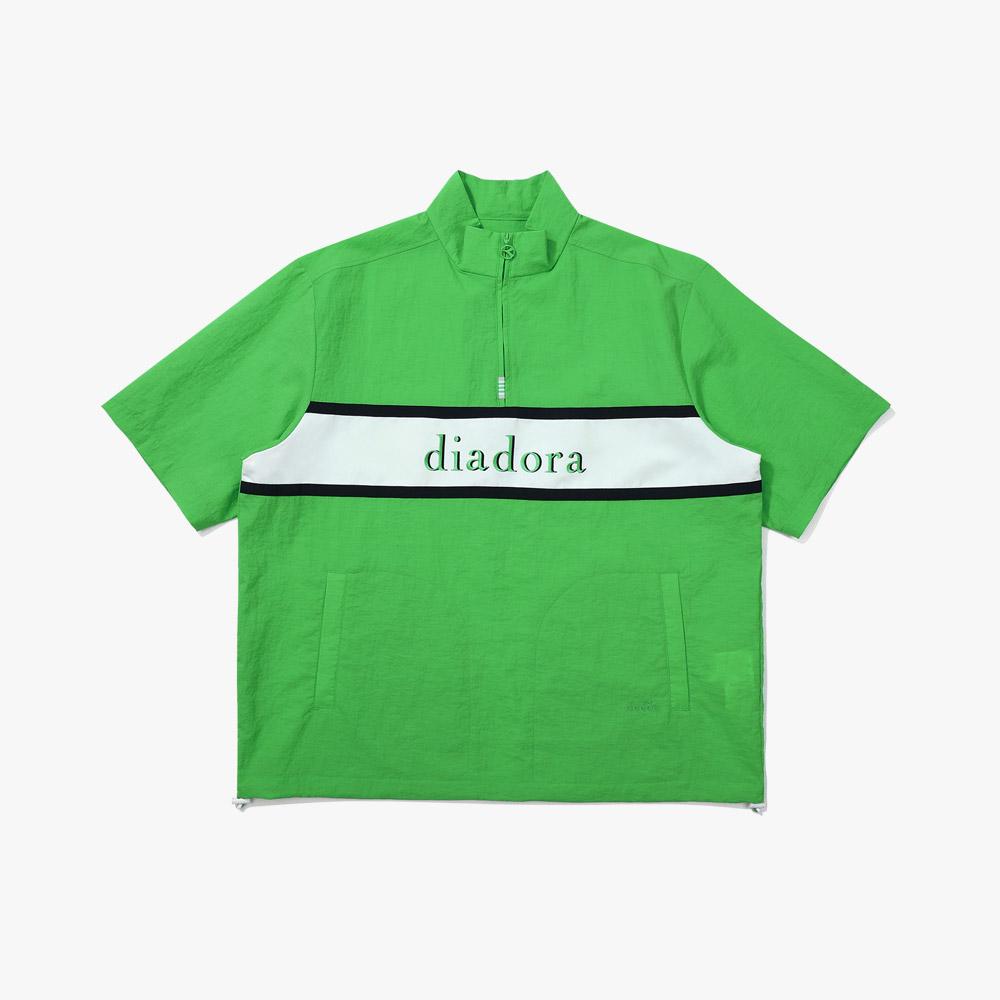 Diadora Montello Bento Short Sleeve Anorak Green