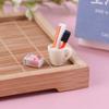4Pcs/Set 1:12 Dollhouse Miniature Resin Toiletries Model Decor Diy Accessories