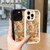 Phone Case: 2D flat design suitable for iPhone 18 17 16 15 14 13 Pro protective case, little magician monkey, perfect Christmas and Halloween holiday 