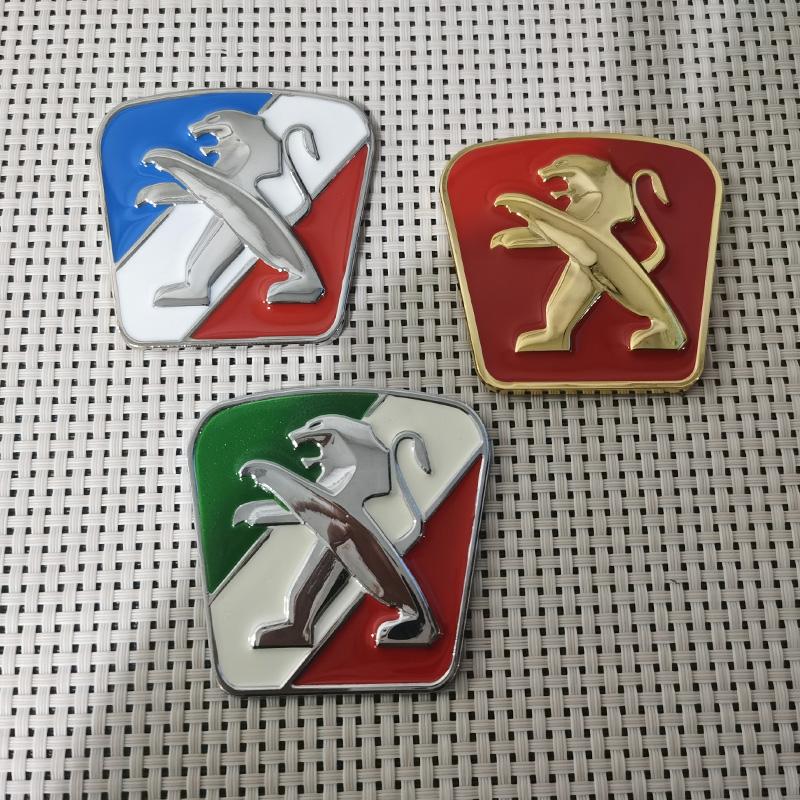 2026 Hot Car Sticker Car Emblem Sticker Accessories For Peugeot 206 307 308 207 3008 208 407 508 2008 5008 301 406 408 607 4008
