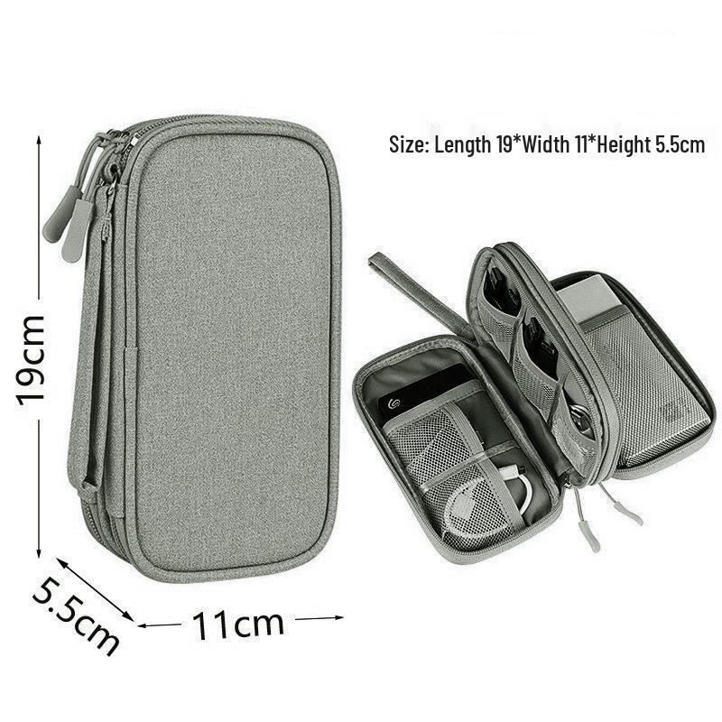 Digital Organizer Bag for Cables, Chargers, Power Banks, Phones, Hard Drives & Earphones