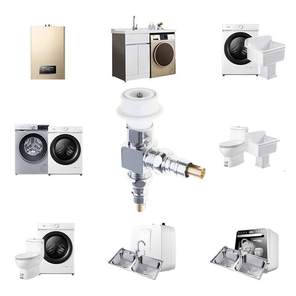 Adaptér na vodovodní baterii pro pračku Rozdělovač vody Zařízení pro odklon přívodu vody Rozdělovač/Přepínač pro vodovodní baterii pračky