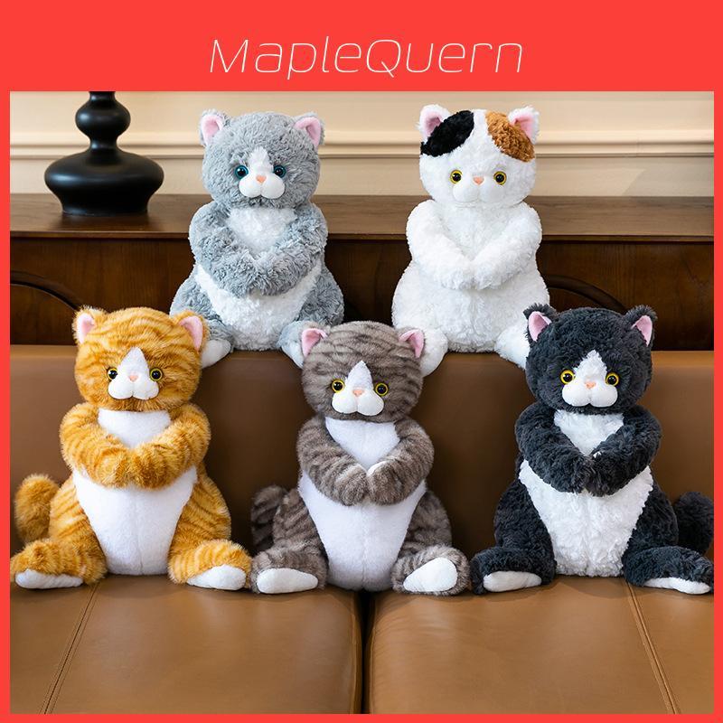 Plush Cat Toy Pillow With Pp Cotton Fill For Girls And Kids Comfort