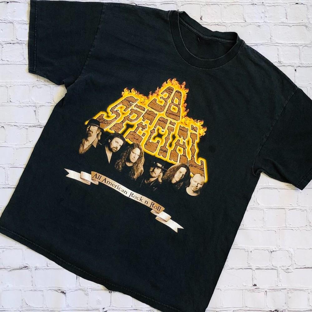 All American 38 Special T-Shirt Classic Black Unisex Size S-4XL Unisex T-Shirt L