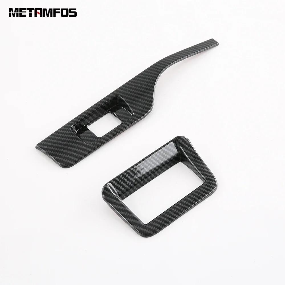 For Honda Civic 11th Gen -2024 2025 Integra -2025 Carbon Fiber Head Light Lamp Switch Button Trim Interior Accessories