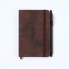 Thickened A6 Portable Strap Notebook - Small Lined Planner Diary with 7.1mm Spacing