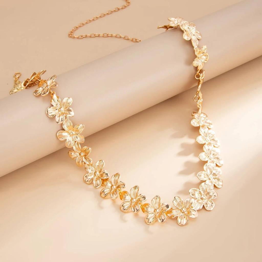 SHIXIN Bohemian Gold Color Metal Flower Belly Chain Women Sexy Bikini Adjustable Waist Chain Summer Beach Body Jewelry Y2K New