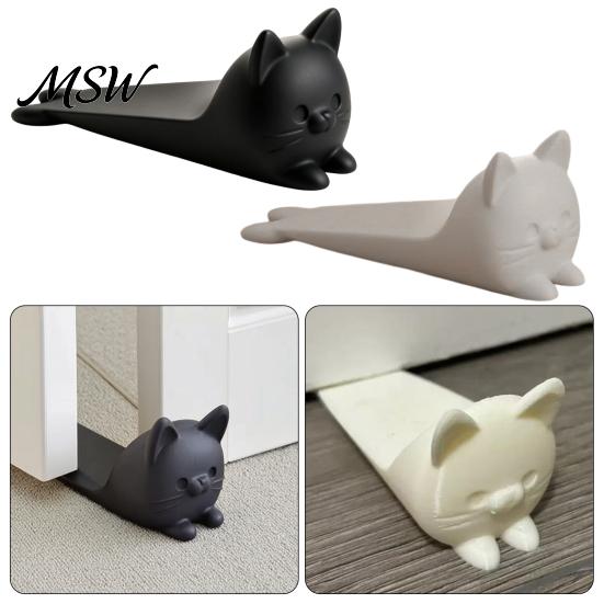 Boden-Türstopper 3D-gedruckter liegender Katzen-Türstopper, Dekorative Kätzchen-Keile, Tierischer Anti-Rutsch-Teppich-Türstopper für Zuhause Wohnzimmer Schlafzimmer Form