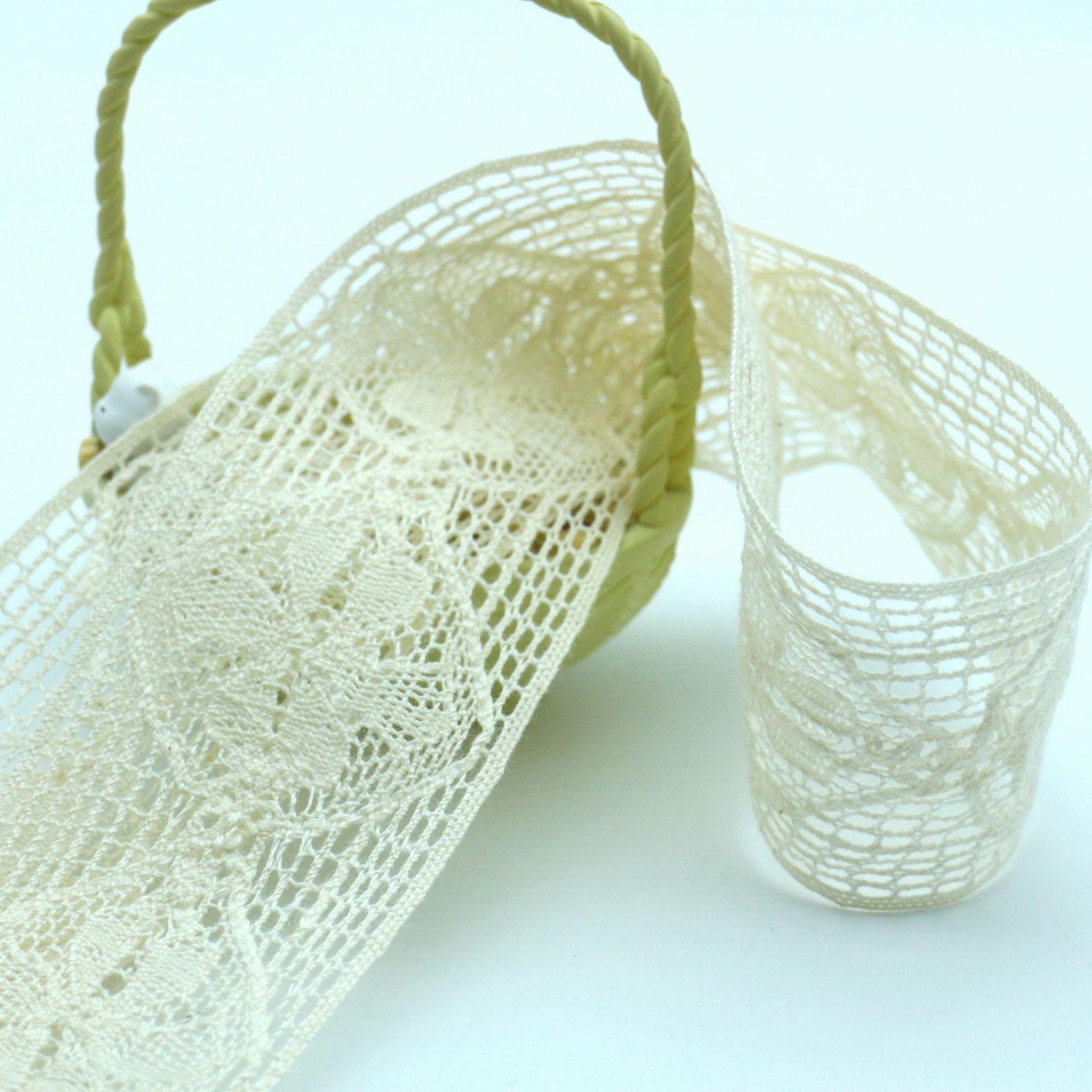 

Cotton Thread Lace Tablecloth Handmade Hanfu Decorative Accessories Lace Exquisite Hollow Lace Accessories Lace JM2401225