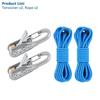 Heavy Duty Rope Tightening Tool with Non-Slip Roller Durable Rope Tensioner for Camping Hiking Tent Guyline Setup