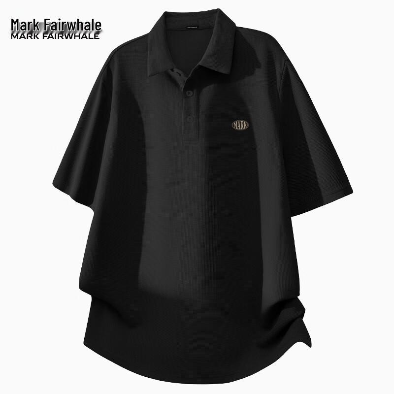 Mark Fairwhale Men s Retro Waffle Polo Shirt XL