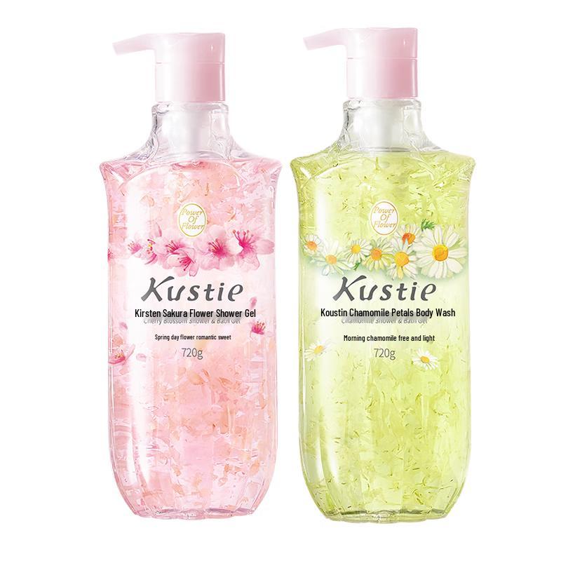 Kustie Цветочный лепесток Гель для душа Дуэт
