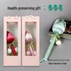 Brocade Tulip Mugwort Health Hammer: Exquisite Meridian Massage Hammer, Perfect Gift for Girls.