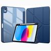 Y-Folding PU Leather Stand Case for IPad A16 11 10 12 Th Generation 11 10.9 Inch 2026 Auto Sleep Smart Clear Pencil Holder Cover