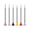 6Pcs Watch Repair Screwdriver Slot Cross Type Nonslip Grip High Speed Steel Widely Used Jewelers