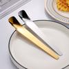 1PCS Flat Coffee Spoon Stainless Steel Coffee Stirrers Tea Spoons Ice Cream Cake Dessert Spoon Bar Kitchen Tableware