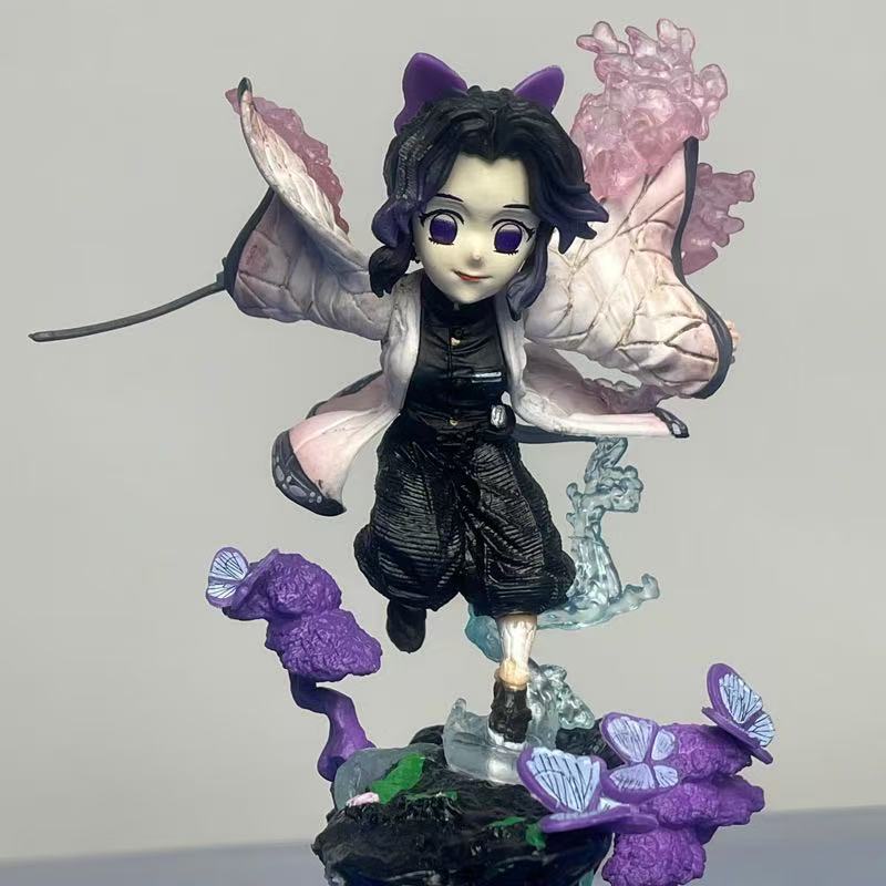 8-11cm Demon Slayer Hashibira Inosuke G5 Anime Figure Robot Collectible Action Figure Gift