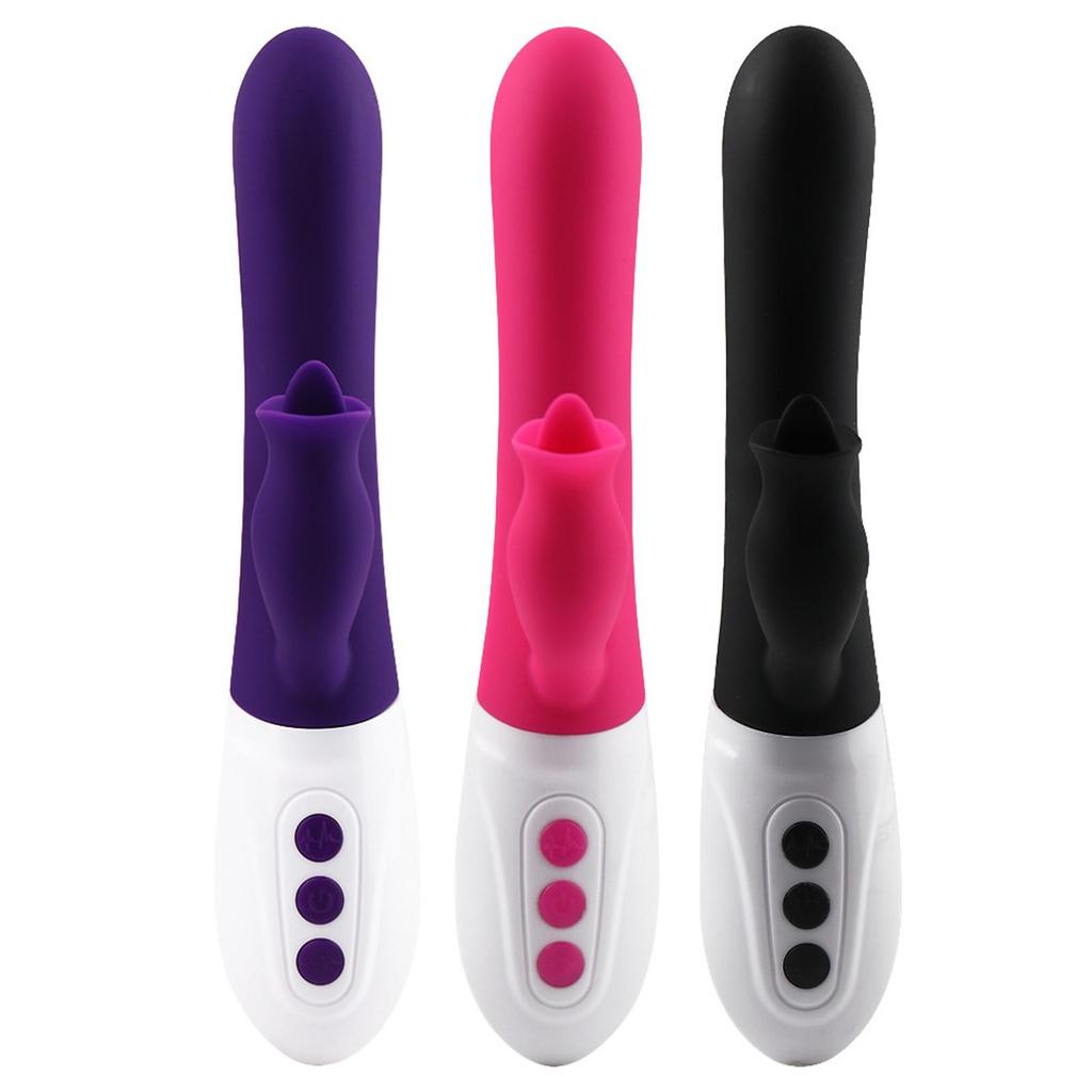2 In 1 Vibrator Female Vagina Clitoris Nipple G-Spot Stimulator Adult Sex Toy Dildo Goods for Women Masturbation Massager 18+