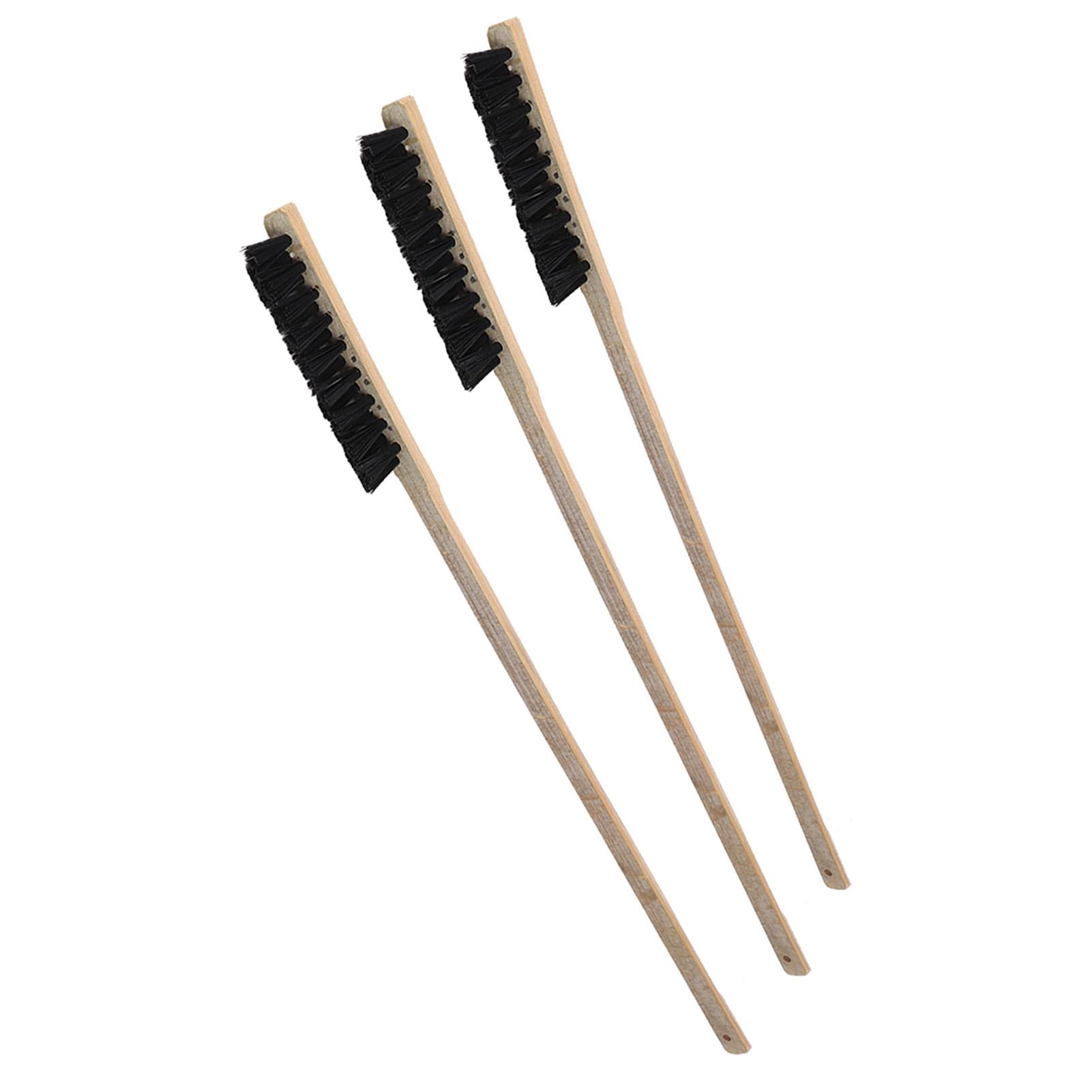 

3PCS Wooden Durable Long Handle Bird Cage Cleaning Brush for Parrots Necessary Supplies