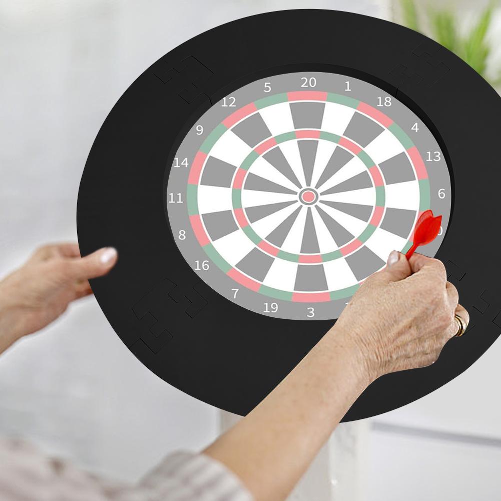 Wall Dart Backboard Ring EVA Dartboard Surround Jigsaw Ring Design Dart Board Ring Dartboard Wall Protection Board for Dartboard