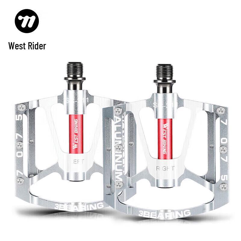 WestBiking 3-Lager Aluminiumlegierung Fahrradpedale