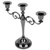 Metal Antique Metal Candle Holder Black Classic Indoor Ornament  Hotel Indoor Layout