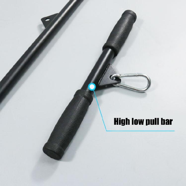 Resistance Band Rod Fitness Lat Pull Down Rod Cable Machine Attachment for Home Rowing Workout Fitness Equipment