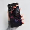 For Samsung Galaxy A26 A36 A56 5G Casing New Design 2024 Heart Printed Black Matte Soft Silicone Protective Cover Case