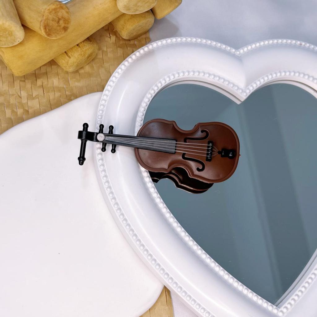 Retro Creative Hairpin Violin Hair Clip Elegant 2000s Violin Bunches Ornament Sweet Balletcore Violin