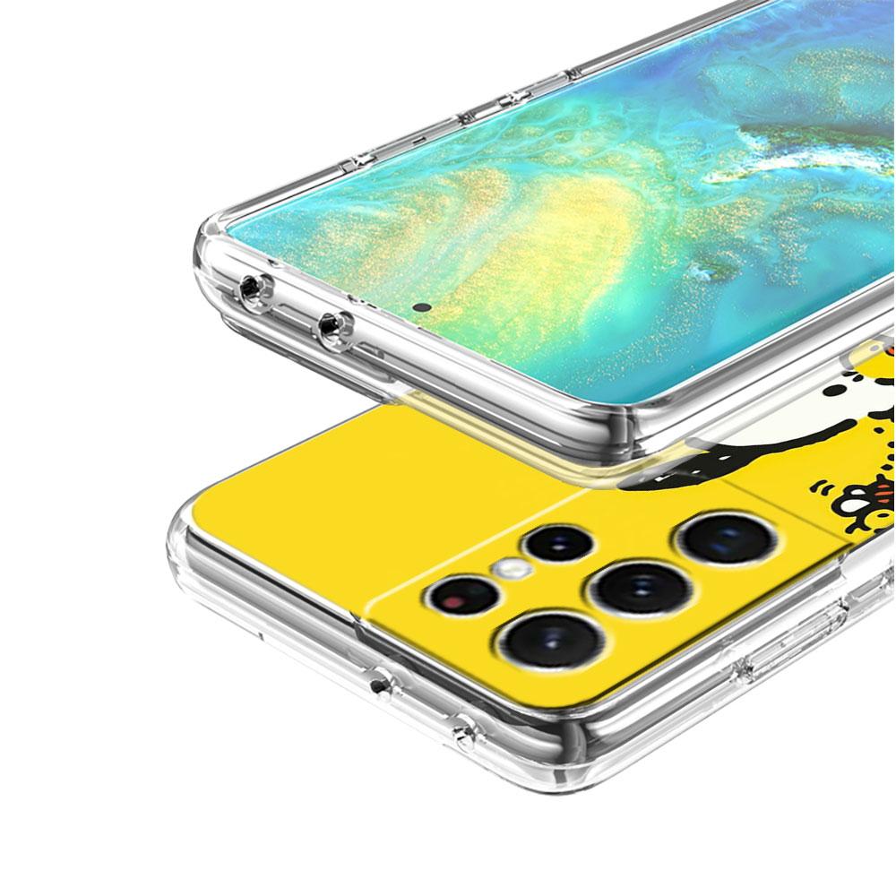 Husă Transparentă Pentru Samsung Galaxy S22 S20 FE S21 S10 S9 Plus Note 20 Ultra 10 Lite Carcasă de Telefon Transparentă Pachacco