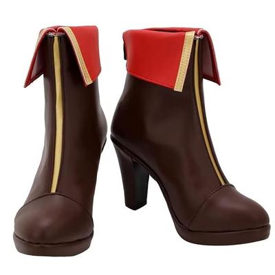 [Milky Time] Hololive Houshou Marine Cosplay Costume, VTuber Virtual Captain Houshou Marin (Shoes)