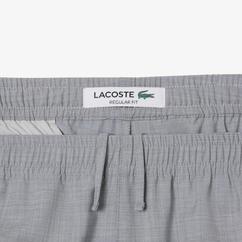 Lacoste Men's Wool Blend Flannel Jogger Pants HH9224-56GACZ