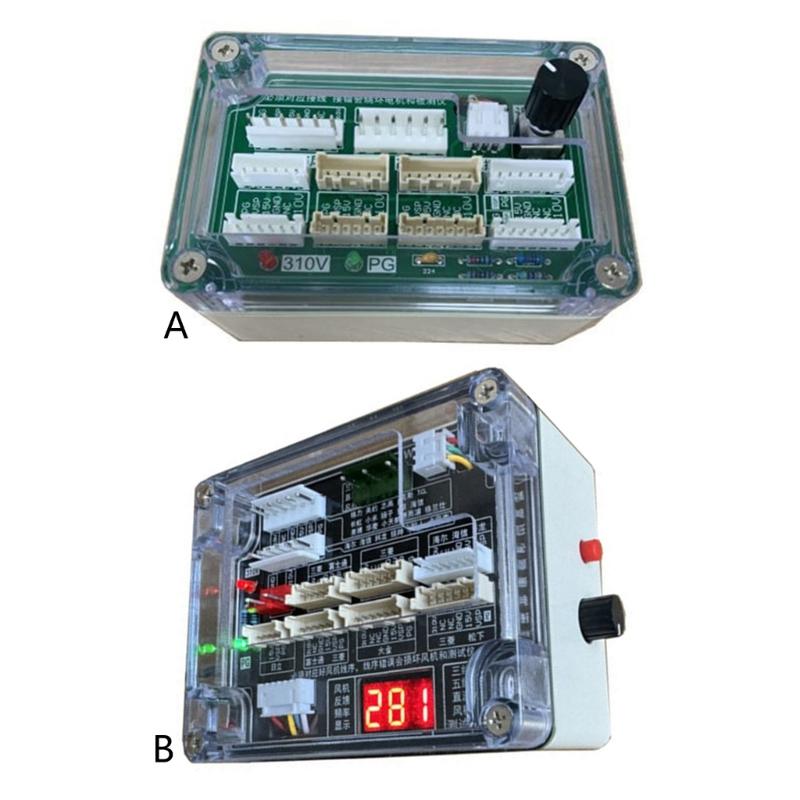 HVAC Fan Motor Analyzers Tool With Short Circuit Protections And Adjustable Speed Control For 3 Wire 5 Wire Systems