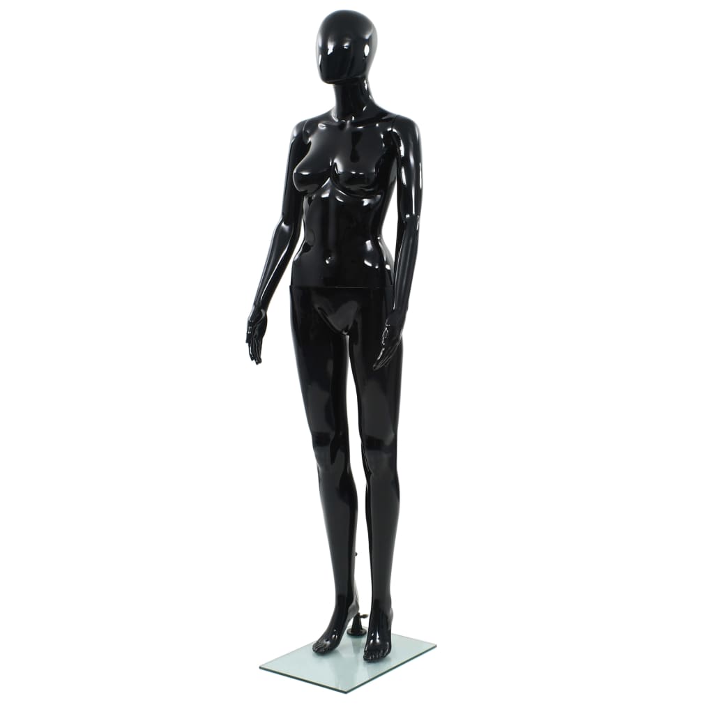 Female Display Mannequin with Glass Base