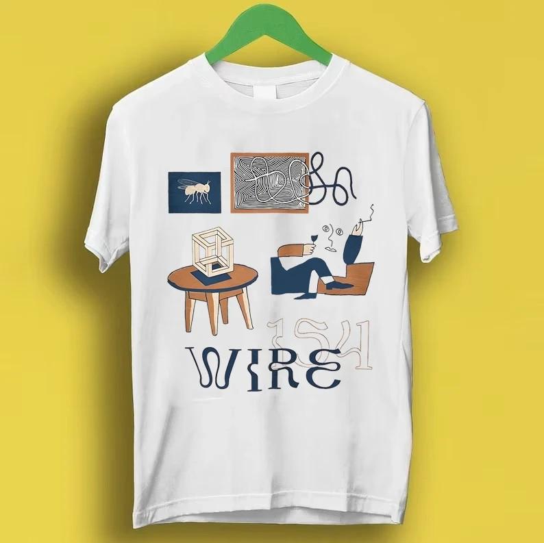 NEW Wire Band Collection Gift for Fans S to 5XL White Tshirt GC3470 Unisex T-Shirt S