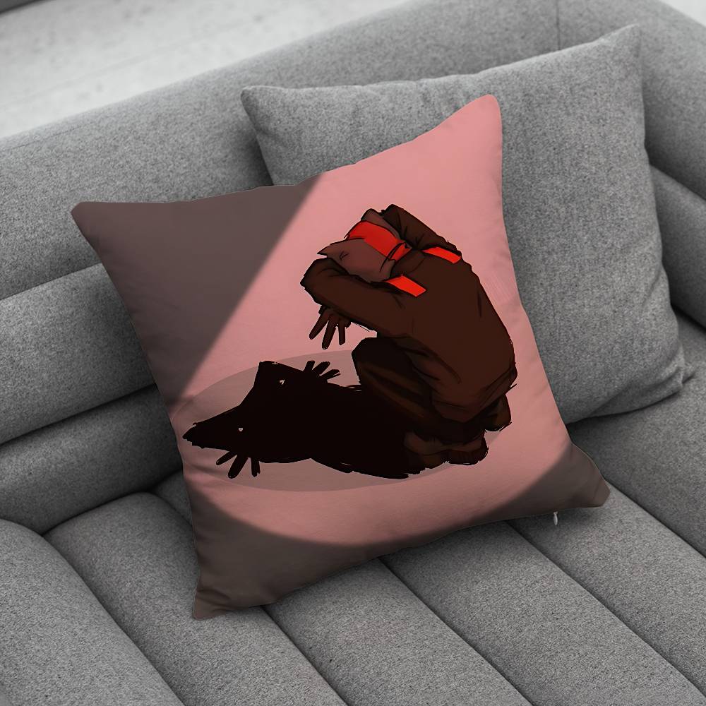 TTwenty One PPilots Clancy Blurryface Pillow Case Sofa Living Room Bedroom Headboard Backrest Cushion Square Cushion Nap Time