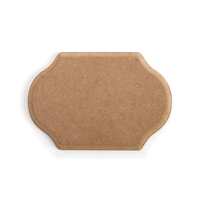 Plaque de porte en MDF Étiquette