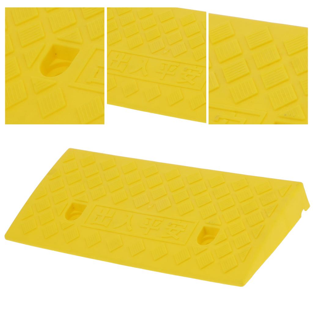 5cm Thickness Plastic Curb Ramp Portable Threshold Ramp for Car Vehicle Driveway Loading Dock Supplies