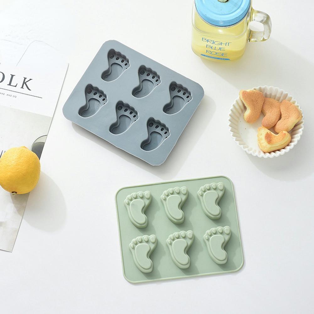 Silicone Cake Mold Small Ankle Shape Baking Mold Baking Pan Handmade Soap Mold