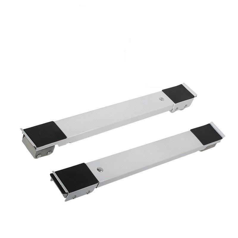 2PCS Refrigerator Mobile Base Universal Washing Machine Stand Adjustable Length Roller Stand Labor-Saving Furniture Moving Base