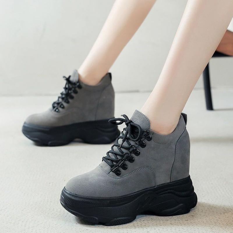 Fashion Shoes Women's Sneakers Summer 2025 Tennis Female Platform New Trainers Fashion Thick Sole Casual Wedge Autumn Super High Increas