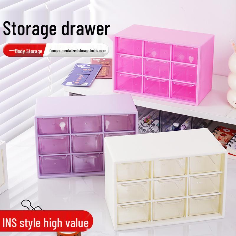 Nine-Grid Dustproof Sealing Wax & Jewelry Organizer Box