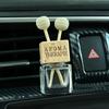 Car Air Outlet Aromatherapy Clip Automatic Truck Air Vent Empty Glass Perfume Bottle Air Purifier Car Decorative Accessories