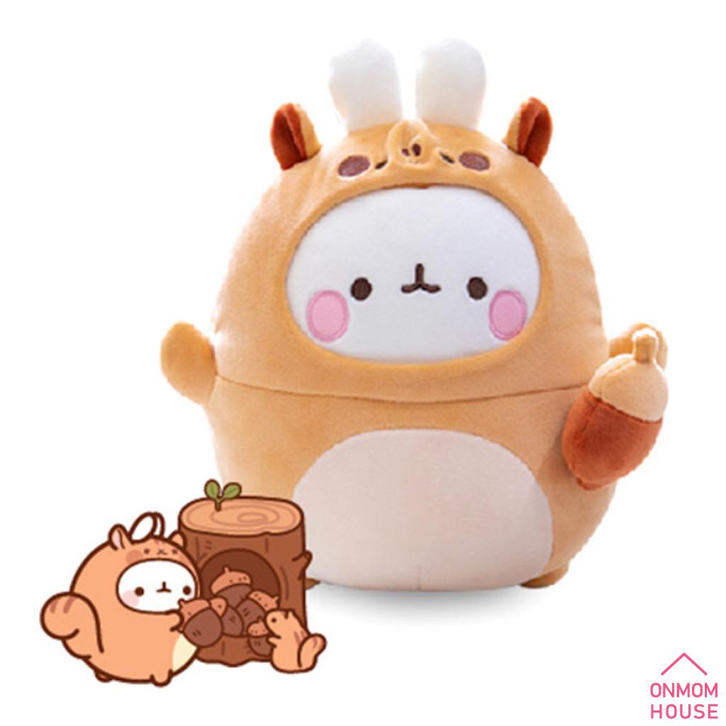 

Плюшевая кукла-белка Molang and Animal Friends 12 дюймов